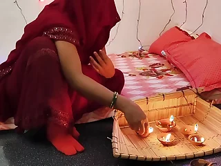Dipawali special swain fucking almost swain bhabhi Indian village lovely genuinely hot Copulation